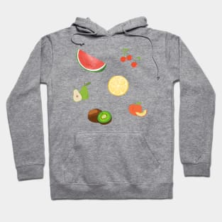 Random fruit slices Hoodie